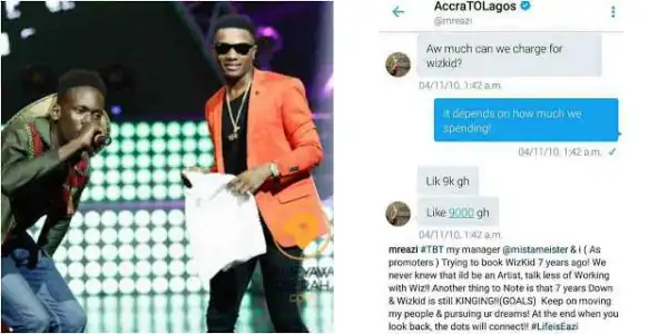 After 7 Years, Mr. Eazi Recollects When He Tried To Book His 